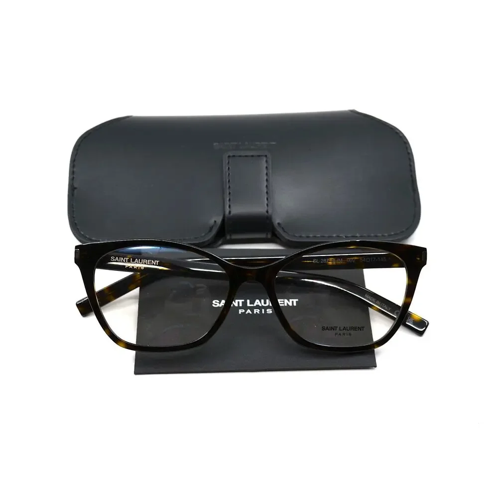 SAINT LAURENT SL 287 002 DARK HAVANA EYEGLASSES FRAME - Picture 9 of 10